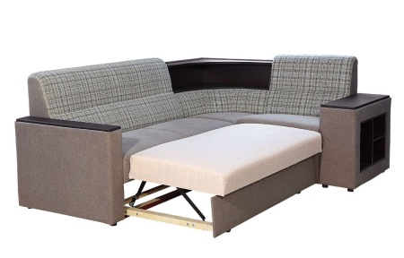 Угловой Диван с Полками Магнолия №1/Разные Цвета Ш-2570 х Г-1900 х В-960 мм