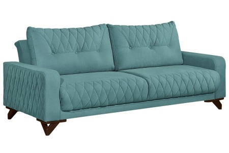 Диван Эстель №44/Разные Цвета Ш-2320 х Г-1100 х В-970 мм